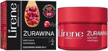 Крем для лиця Lirene Superfood Зволожуючий з Журавлиною 50 мл. (5900717742710) В00150830 фото