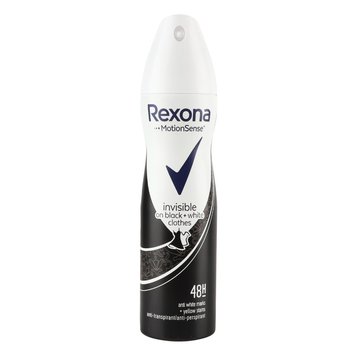 Антиперспирант-аэрозоль Rexona Невидимый на черном и белом 150 мл (8712561844857) В00307194 фото