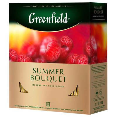 Чай Greenfield Summer Bouquet Трав'яний пакетований 40 х 2 г (4823096809946) 000073992 фото