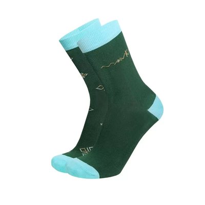 Набір з 2-ох шкарпеток ТМ Дюна 1560 р.24-26 темно-зелений, (4823094652087) В00299503 фото
