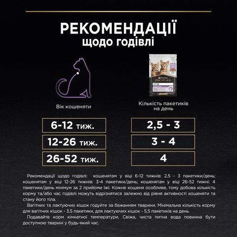 Вологий корм Purina Pro Plan Junior Nutrisavour Шматочки з індичкою для котят 85 г (7613036093453) 000072406 фото