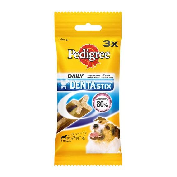 Ласощі Pedigree Denta Stix для чищення зубів 45 г. (5998749106877) 000026068 фото
