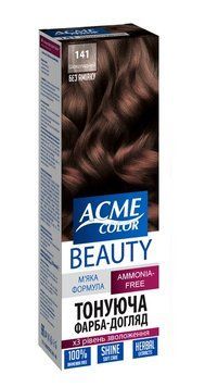 Гель-краска для волос Acme-Color Beauty №141 Шоколадный 69 г (4820000300162) AD194 фото
