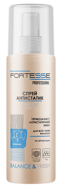 Балансирующий термозащитный спрей Fortesse Pro Balance & Fresh с антистатическим эффектом 150 мл (4823115501578) В00301929 фото