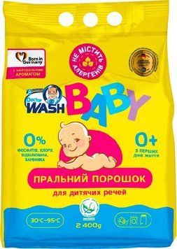 Порошок для стирки Doctor Wash Baby с нейтральным ароматом 2.4 кг (4260637722027) 000082883 фото