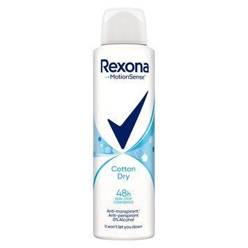Дезодорант-антиперспірант Rexona Легкість бавовни 150 мл. (8712561844703) В00349380_U фото