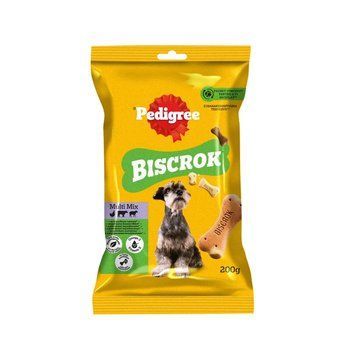 Ласощі для собак Pedigree Biscrok Multi Mix зі смаком курки, яловичини та ягняти 200 г (9003579302545) 000084211 фото