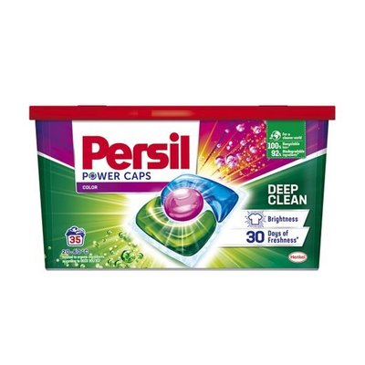 Капсулы для стирки Persil Color Power Caps 35 шт (9000101562392) В00302145 фото