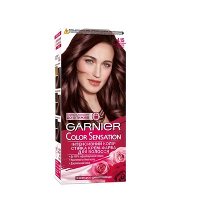 Фарба для волосся Garnier Color Sensation 4.15 Крижаний каштан 110 мл (3600541135819) 20180     фото