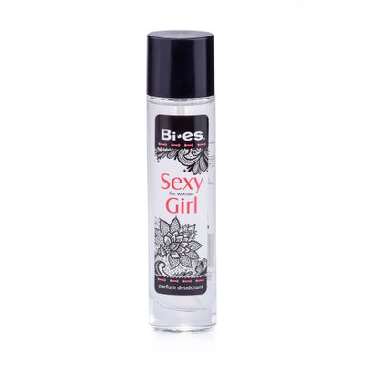 Парфумований дезодорант у склі для жінок Bi-es Сексі Герл 75 мл.(5906513008937) 000075756 фото