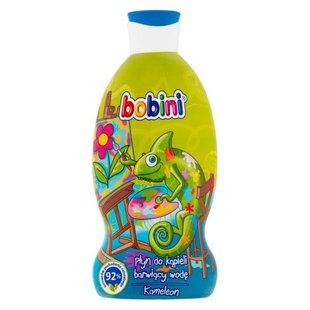 Дитяча гель-пінка для купання Bobini Kids Хамелеон 3 в 1 330 мл. (5900931026375) 000062308 фото