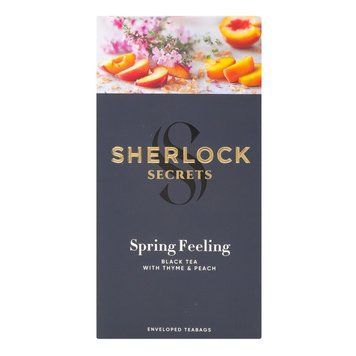 Чай чорний Sherlock Secrets Spring Feeling 1.8 г х 22 шт.(4823118604337) 000084290 фото
