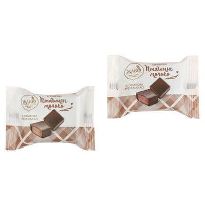 Упаковка цукерок Жако Пташине молоко зі смаком какао 2.7 кг. (4820177030800) 000023505 фото