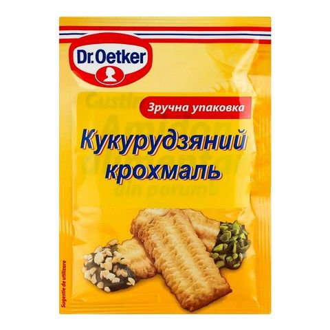 Крахмал Dr.Oetker кукурузный 30 г (5941132022308) 000078508 фото