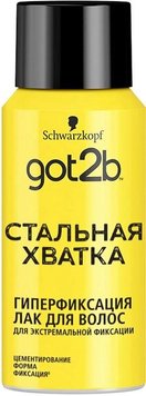 Лак для волосся Got2b glued mini Фіксація 6 100 мл (4015100404586) В00098271 фото