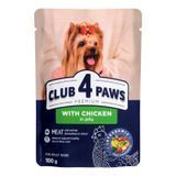 Вологий корм Club 4 Paws Premium для собак малих порід Курка в Желе 100г (4820083908880) 000028405 фото