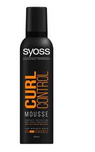 Піна-мус для укладання волосся SYOSS Curl Control з довготривалим контролем кучерів Фіксація 2 250 мл (9000101681536) В00292125 фото