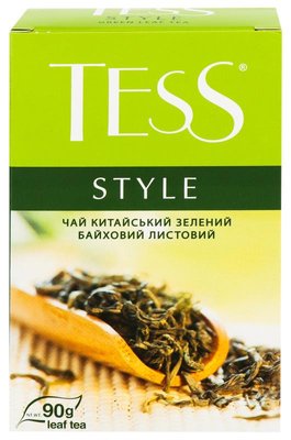 Чай зелений класичний Tess Style 90г (4823096800721) 000024795 фото