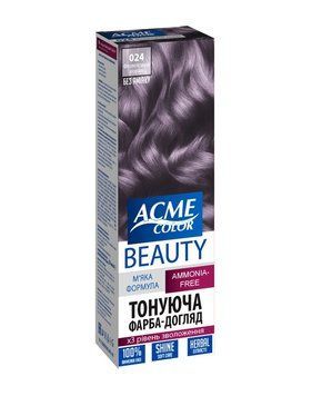 Гель-краска для волос Acme-Color Beauty №024 Фиолетовый коралл 69 г (4820000300285) AD196 фото