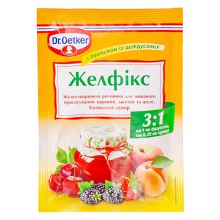 Желфикс Dr.Oetker 3:1 25 г (5941132024562) 000030272 фото