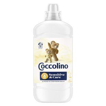 Концентрований кондиціонер для білизни Coccolino Sensitive & Care Almond & Cashmere Balm 1.275 л. (8720181410628) В00326740 фото