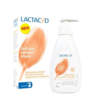 Засіб для інтимної гігієни Lactacyd з дозатором 200 мл (5391520943188) В00149952 фото