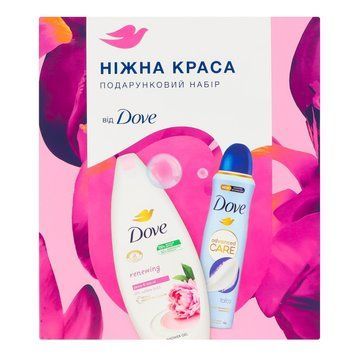 Подарунковий набір Dove Ніжна краса Півонія та трояндова олія (8714100876893) В00289072 фото