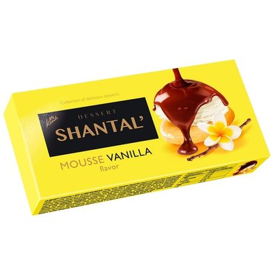 Десерт Konti Shantal' мус зі cмаком ванілі 160 г (4823088607437) 000074418 фото