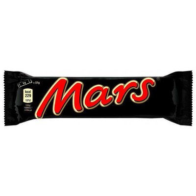 Батончик Mars 51 г (5000159502931) 000071696 фото