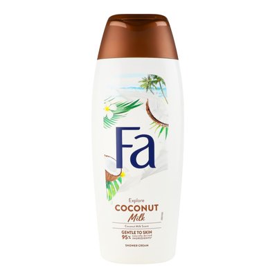 Гель для душу Fa Coconut Milk аромат вершкового кокосового молока 400 мл (9000101009576) В00311056 фото