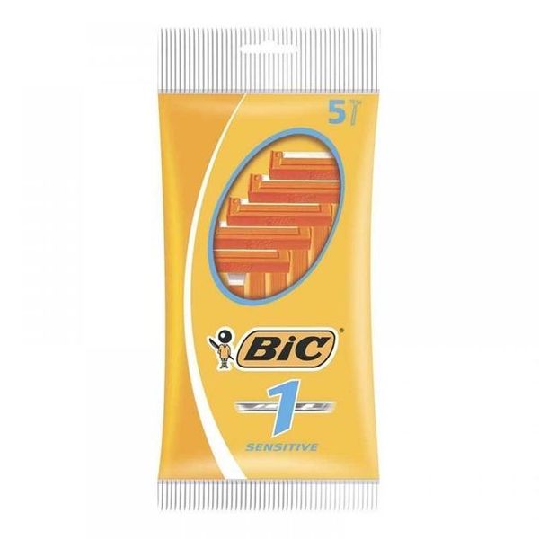 Набір бритв Bic 1 Sensitive 5 шт. (3086125705010) В00149068 фото