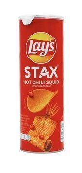 Чіпси Stax Hot Chili Squid LAY`S 100 г AF13756 фото