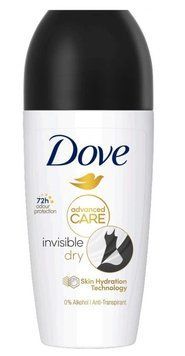 Антиперспірант кульковий Dove Невидимий 72 години 50 мл (59083856) В00349967 фото