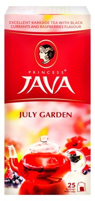 Чай Принцеса Ява Трав'яний каркаде пакетований 25х 1.5 г (4823096802008) 000024724 фото