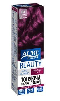 Гель-краска для волос Acme-Color Beauty №036 Божоле 69 г (4820000300223) AD197 фото