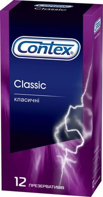 Презервативы латексные с силиконовой смазкой Contex Classic (классические) 12 шт.(5060040302552) В00141686 фото
