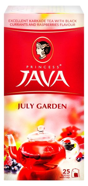 Чай Принцеса Ява Трав'яний каркаде пакетований 25х 1.5 г (4823096802008) 000024724 фото