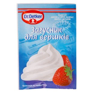 Загуститель для сливок Dr. Oetker 8 г (5941132002263) 000027873 фото