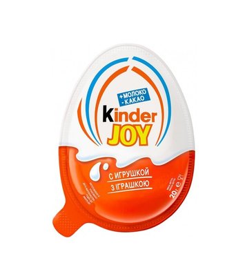 Шоколадное яйцо Kinder Joy 20 г (80310891) 000078595 фото