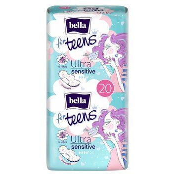 Прокладки гігієнічні Bella For teens Ultra Sensitive 20 штук (5900516307110) В00321058 фото