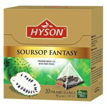 Чай зеленый Hyson Soursop Fantasy 2г х 20 шт. (4792055007795) 000089235 фото