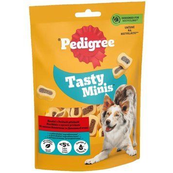 Ласощі для собак Pedigree Tasty Minis яловичина та домашня птиця 155 г. (5998749133767) 000083399 фото