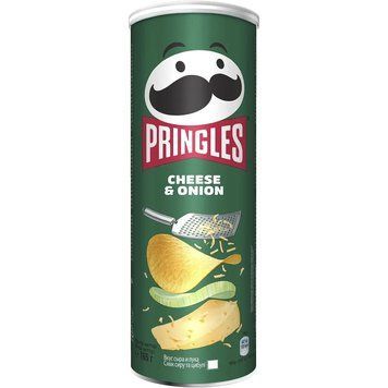 Чіпси Pringles Cheese & Onion 165 г. (5053990127641) 00-00002026 фото