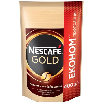 Кава Nescafe Gold розчина 400 г (7613036716741) 000069484 фото