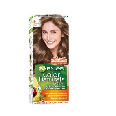 Фарба для волосся Garnier Color Naturals 6 Лісовий горіх 110 мл (3600540676757) 1746      фото