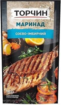 Маринад Торчин соєво - імбирний для курки та риби 160 г (7613036655835) 000077019 фото