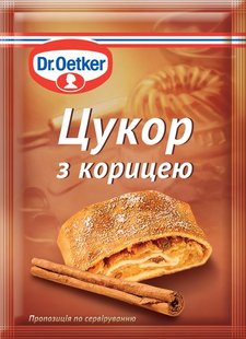 Цукор Dr. Oetker з корицею 8 г (5941132020212) 000027885 фото