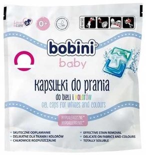 Капсулы для стирки Bobini Baby 24 х 24 г (5900931032192) 000076513 фото