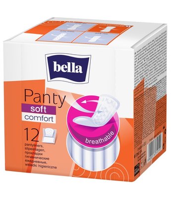 Ежедневные гигиенические прокладки Bella Panty Soft comfort. 12шт (5900516310592) В00304299 фото