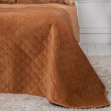 ТЭП Покрывало ТЭП "VELOUR" 180*240 см 1шт, Синий/Ромб круглый, 2000008880824 В00328557 фото